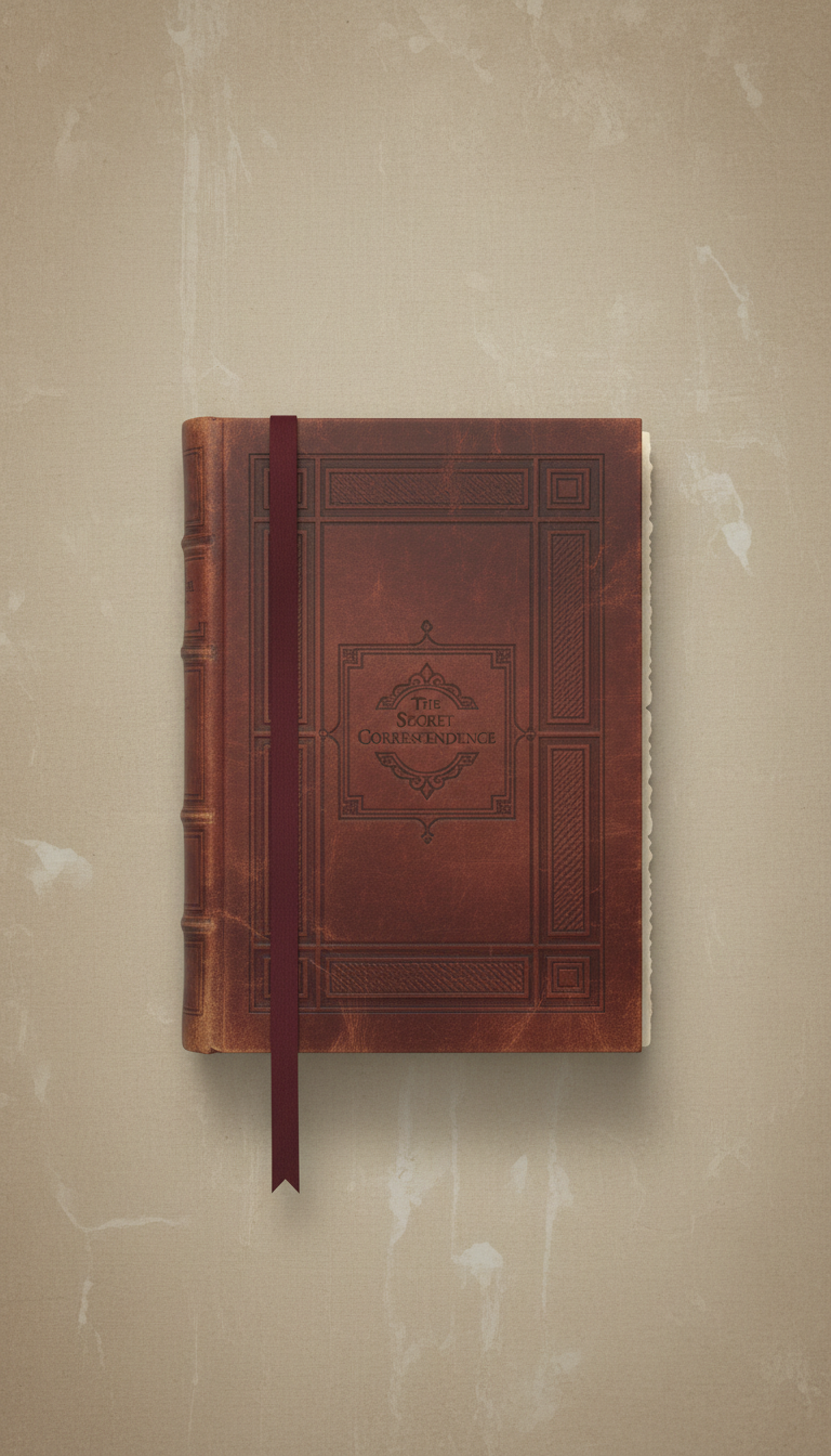 The Secret Correspondence Numbered Leather Binding